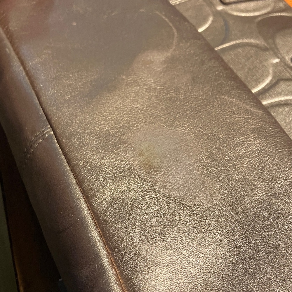 Coach Metallic Gold Signature Tote - Picture 12 of 12